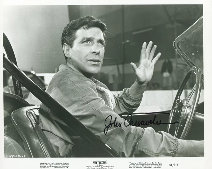 John Cassavetes autograph