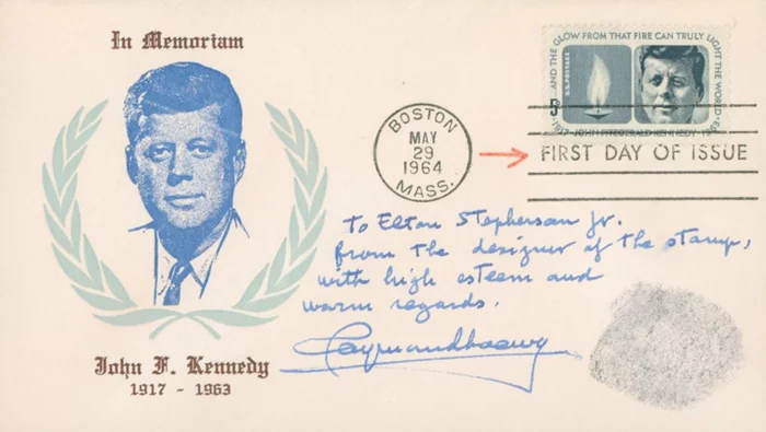 Raymond Loewy autograph