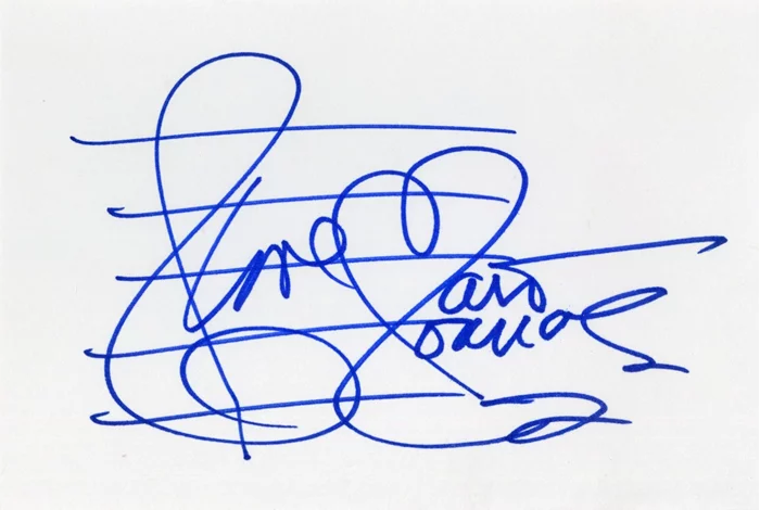 Carol Connors autograph