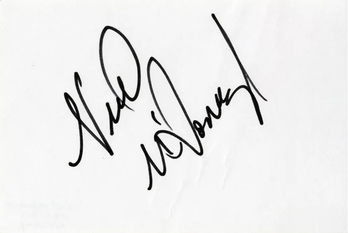 Neal McDonough autograph