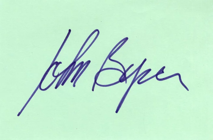 John Byner autograph