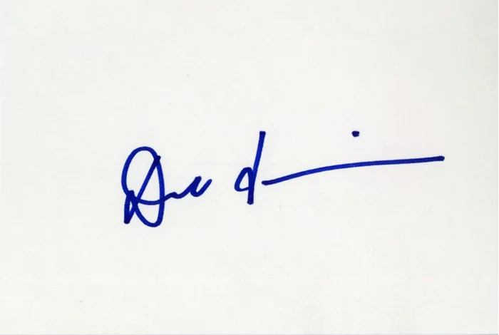 Don Cornelius autograph