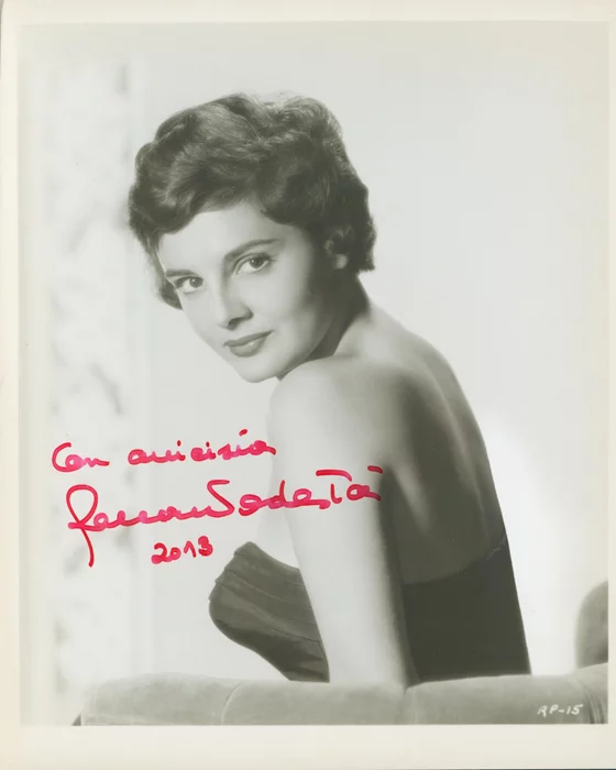 Rossana Podesta autograph