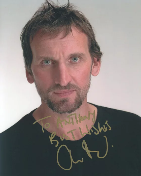 Christopher Eccleston autograph