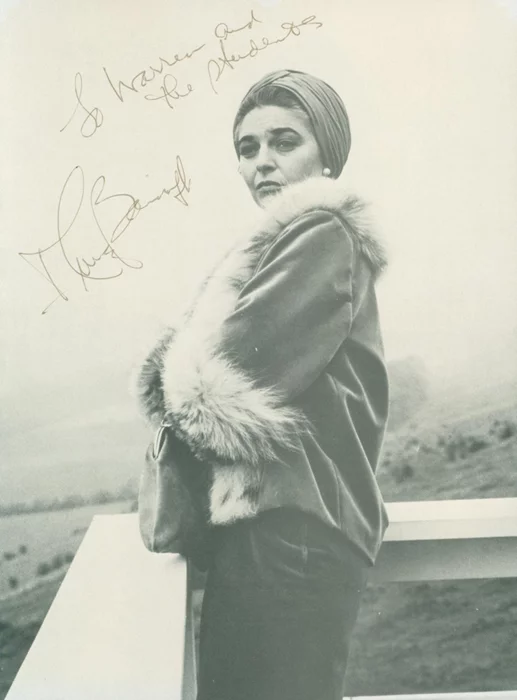 Anne Bancroft autograph