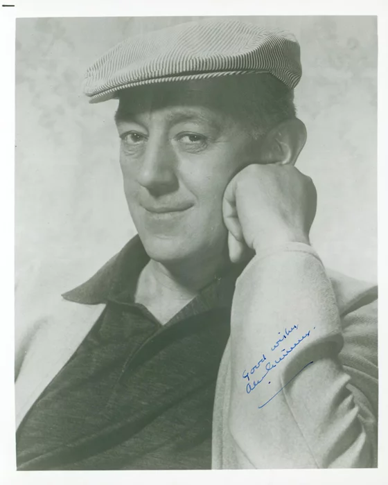 Alec Guinness autograph