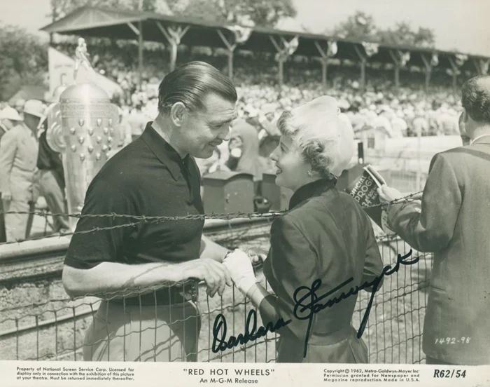 Barbara Stanwyck autograph