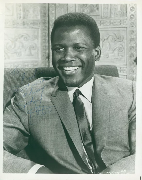 Sidney Poitier autograph