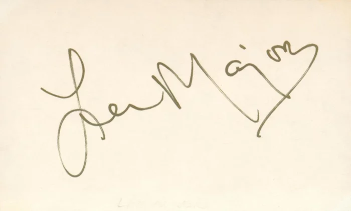 Lee Majors autograph