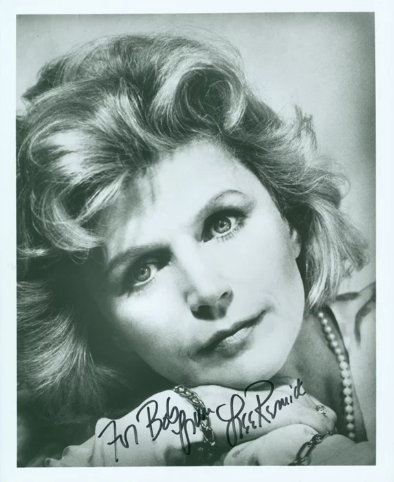 Lee Remick autograph