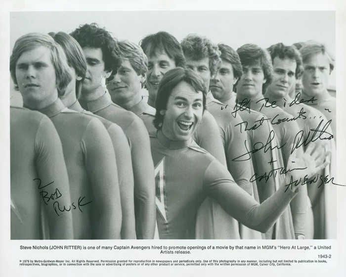 John Ritter autograph