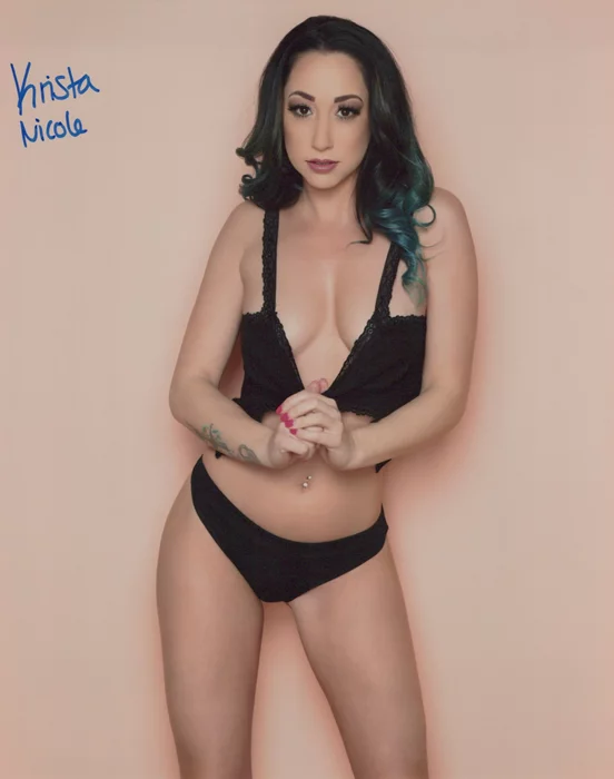 Krista Nicole autograph