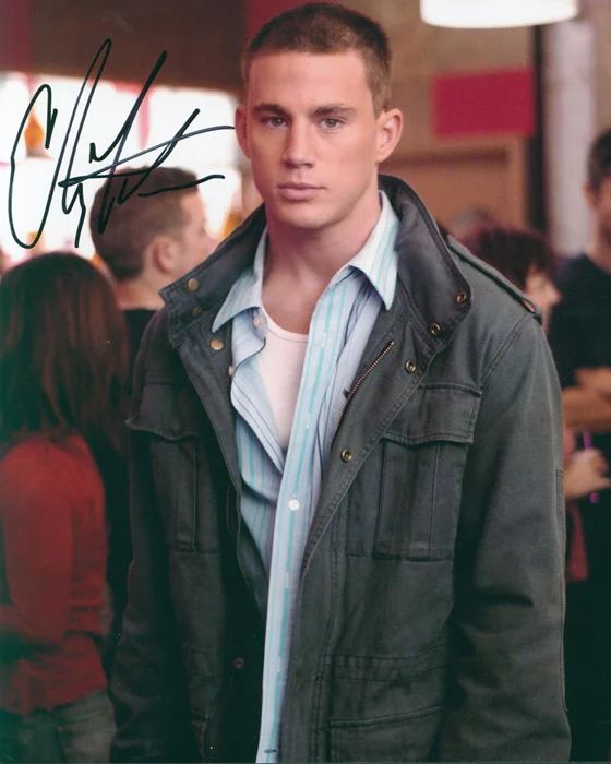 Channing Tatum autograph