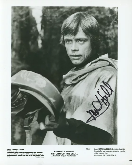 Mark Hamill autograph