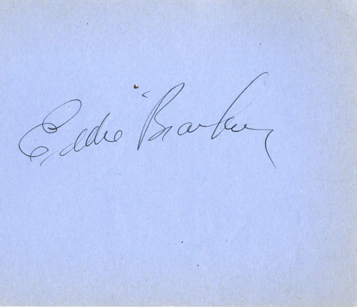 Eddie Bracken autograph