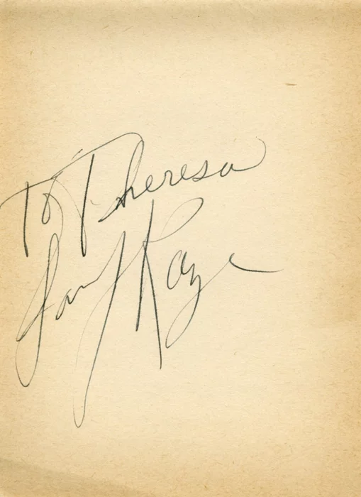 Sammy Kaye autograph