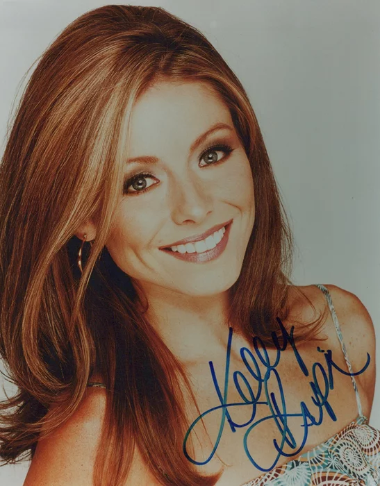 Kelly Ripa autograph