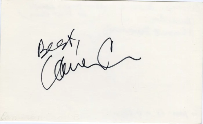 Cameron Crowe autograph