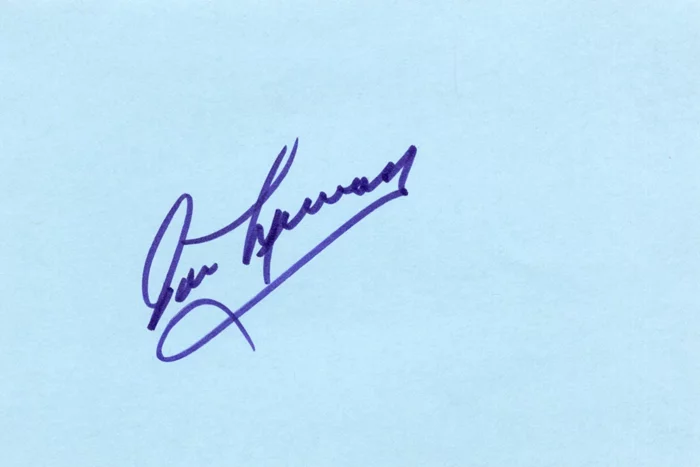 Don Murray autograph