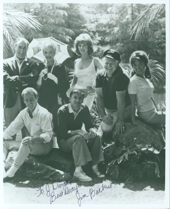 Jim Backus autograph