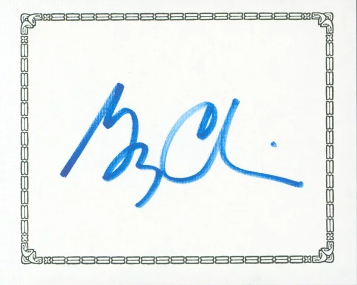 George Carlin autograph