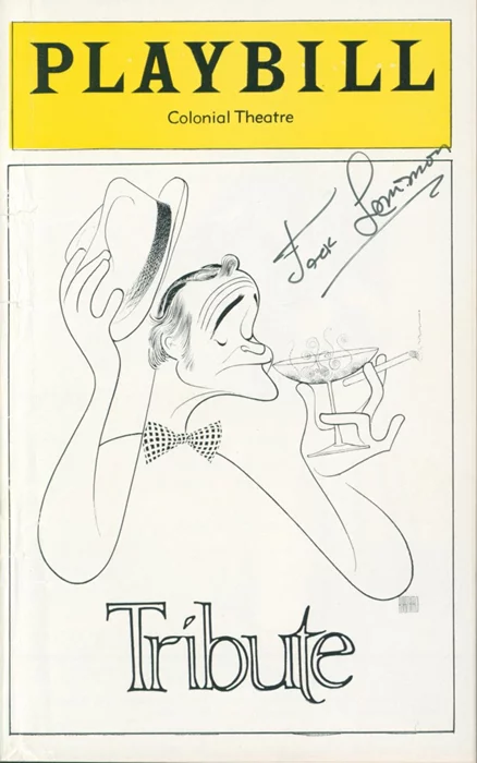 Jack Lemmon autograph