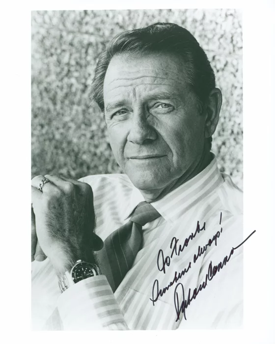 Richard Crenna autograph