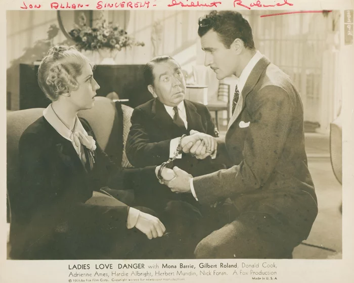 Gilbert Roland autograph
