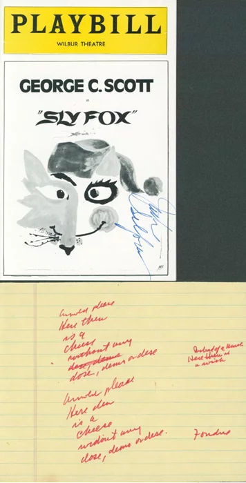 Jack Gilford autograph