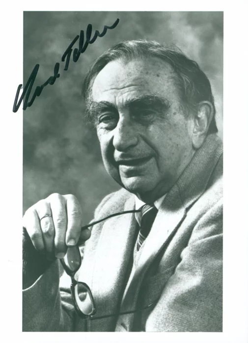 Edward Teller autograph