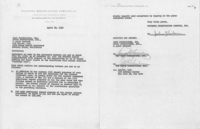 George Montgomery autograph