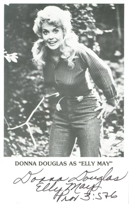 Donna Douglas autograph