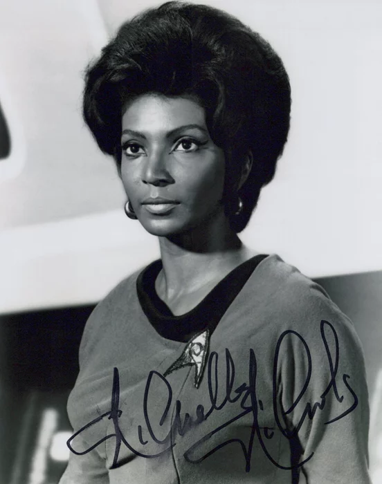 Nichelle Nichols autograph