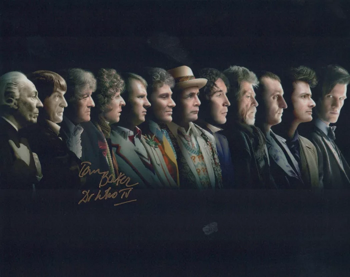 Tom Baker autograph