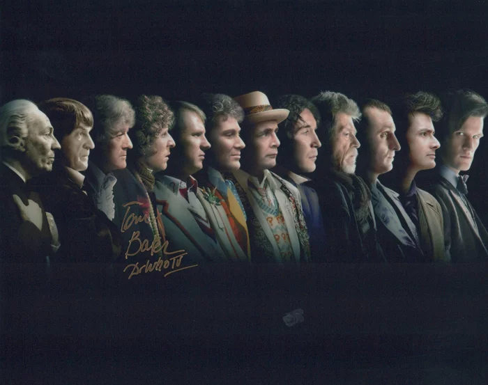Tom Baker autograph