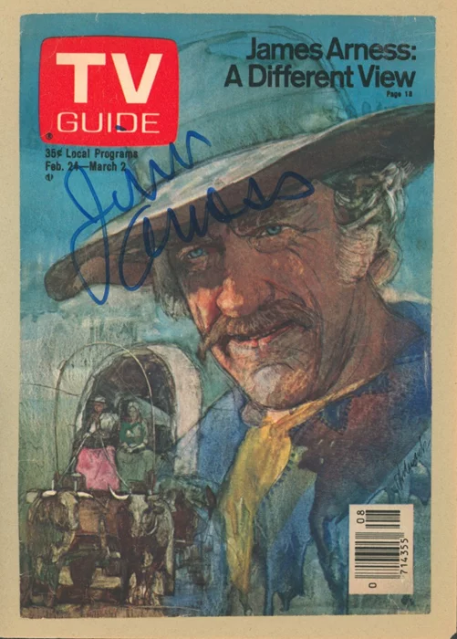 James Arness autograph