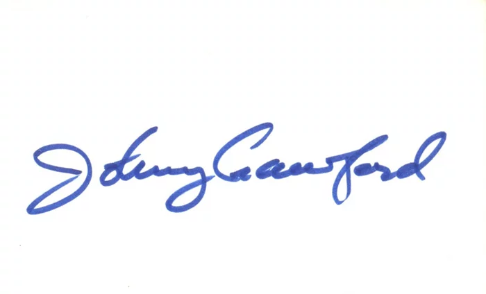 Johnny Crawford autograph