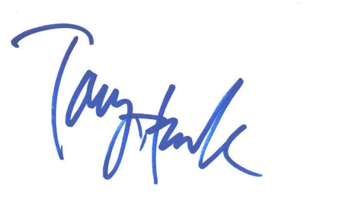 Tony Hawk autograph