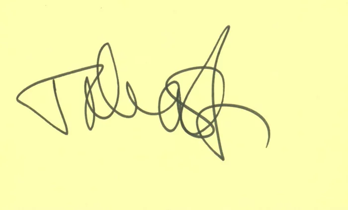 Talia Shire autograph