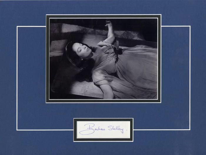 Barbara Shelley autograph