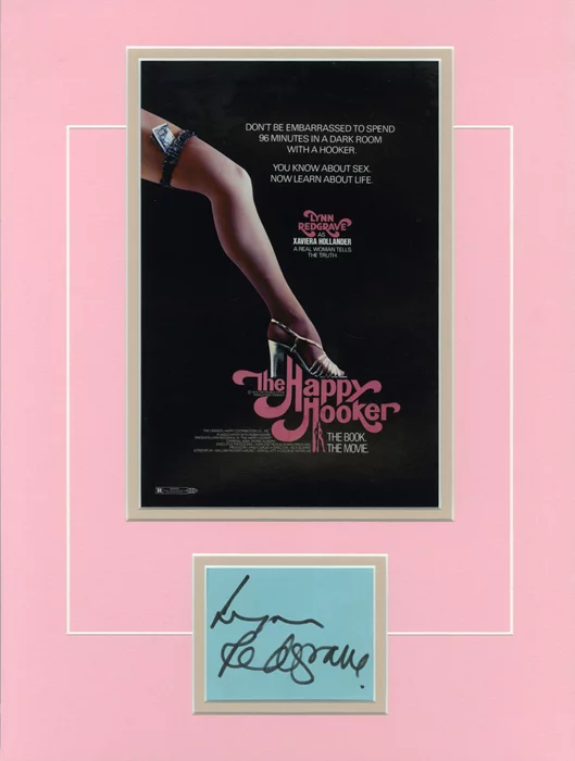 The Happy Hooker autograph