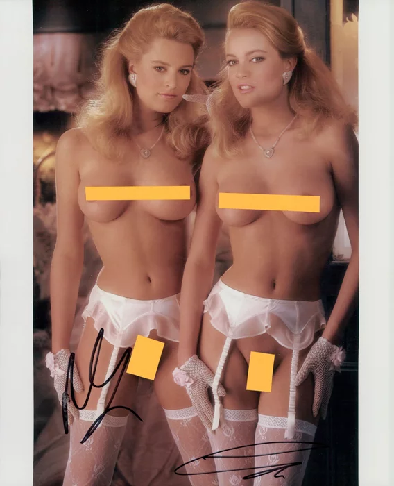 Van Breeschooten Twins autograph