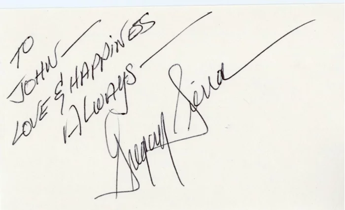 Gregory Sierra autograph