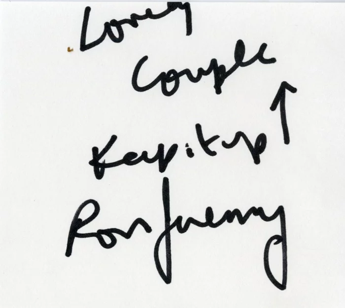 Ron Jeremy autograph