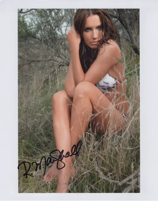 Rebecca Marshall autograph