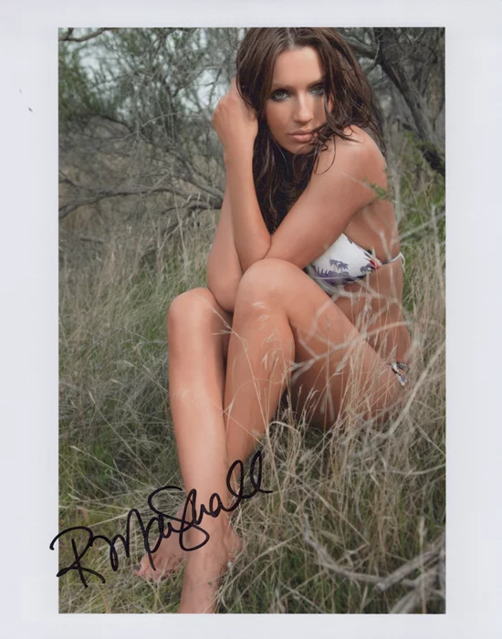 Rebecca Marshall autograph