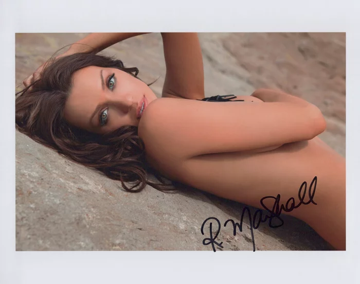 Rebecca Marshall autograph