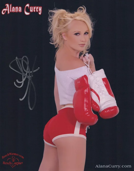 Alana Curry autograph
