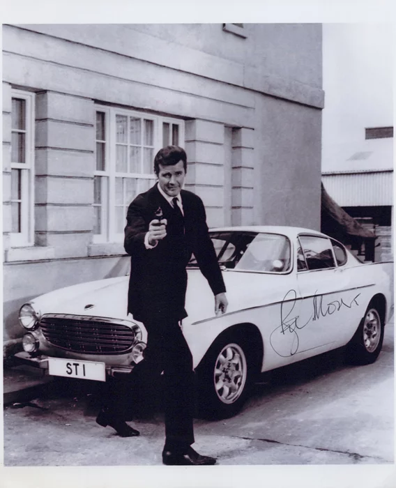 Roger Moore autograph