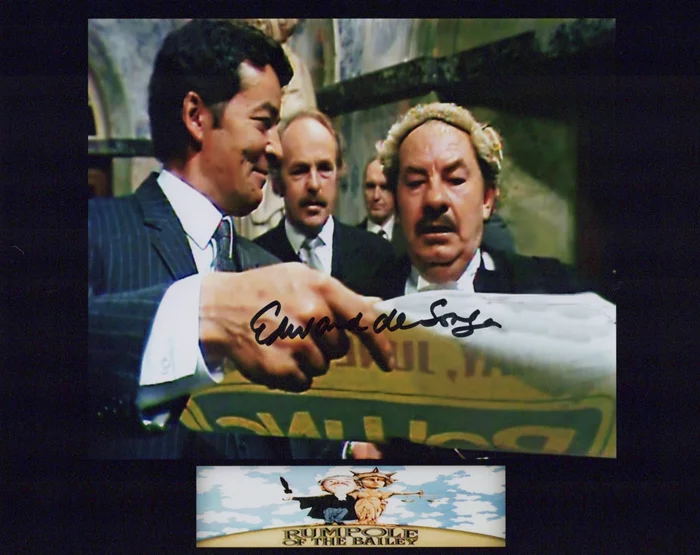 Edward de Souza autograph